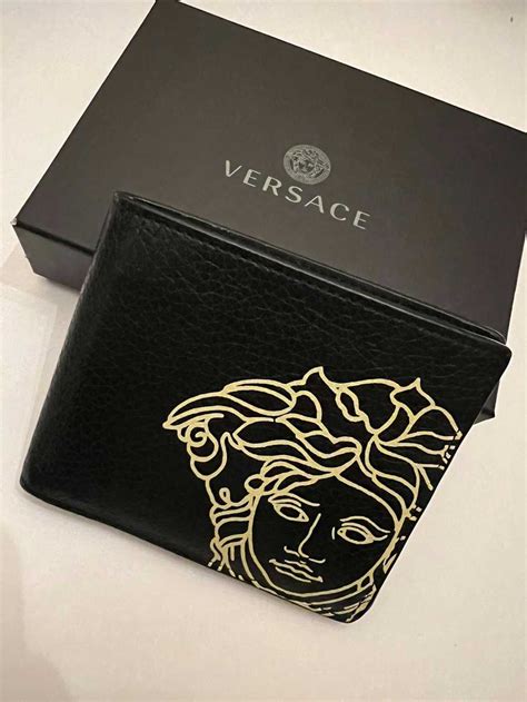 versace wallet medusa|versace medusa boots.